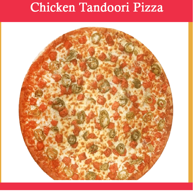 CHICKEN TANDORI PIZZA