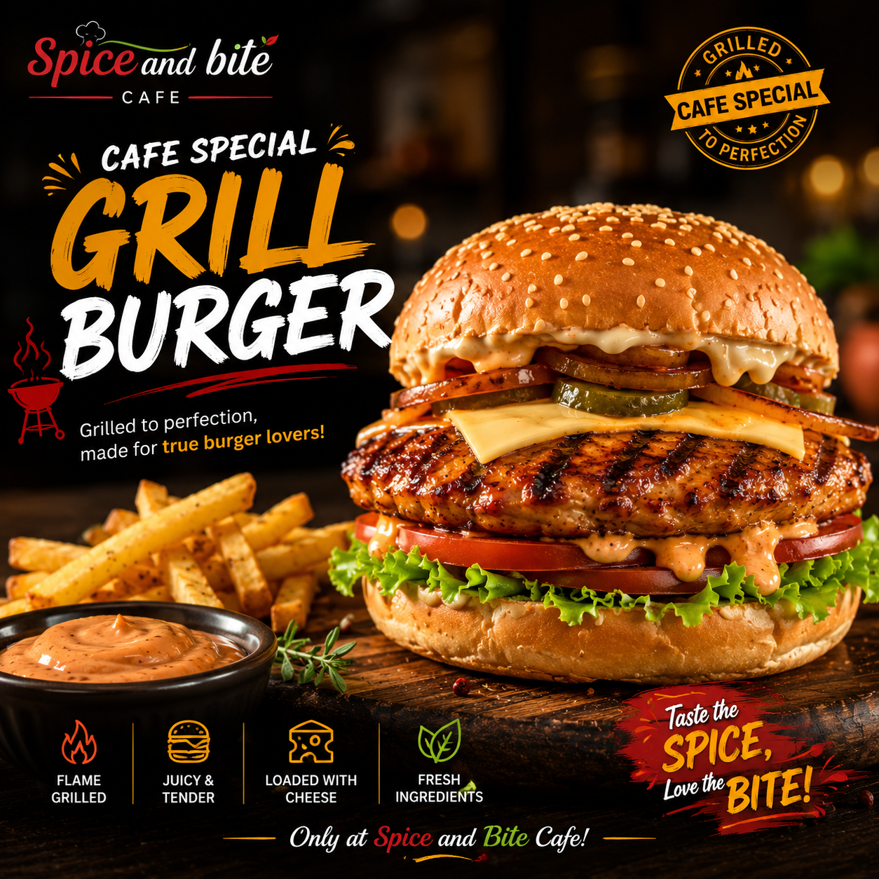 CAFE SP GRILL Burger