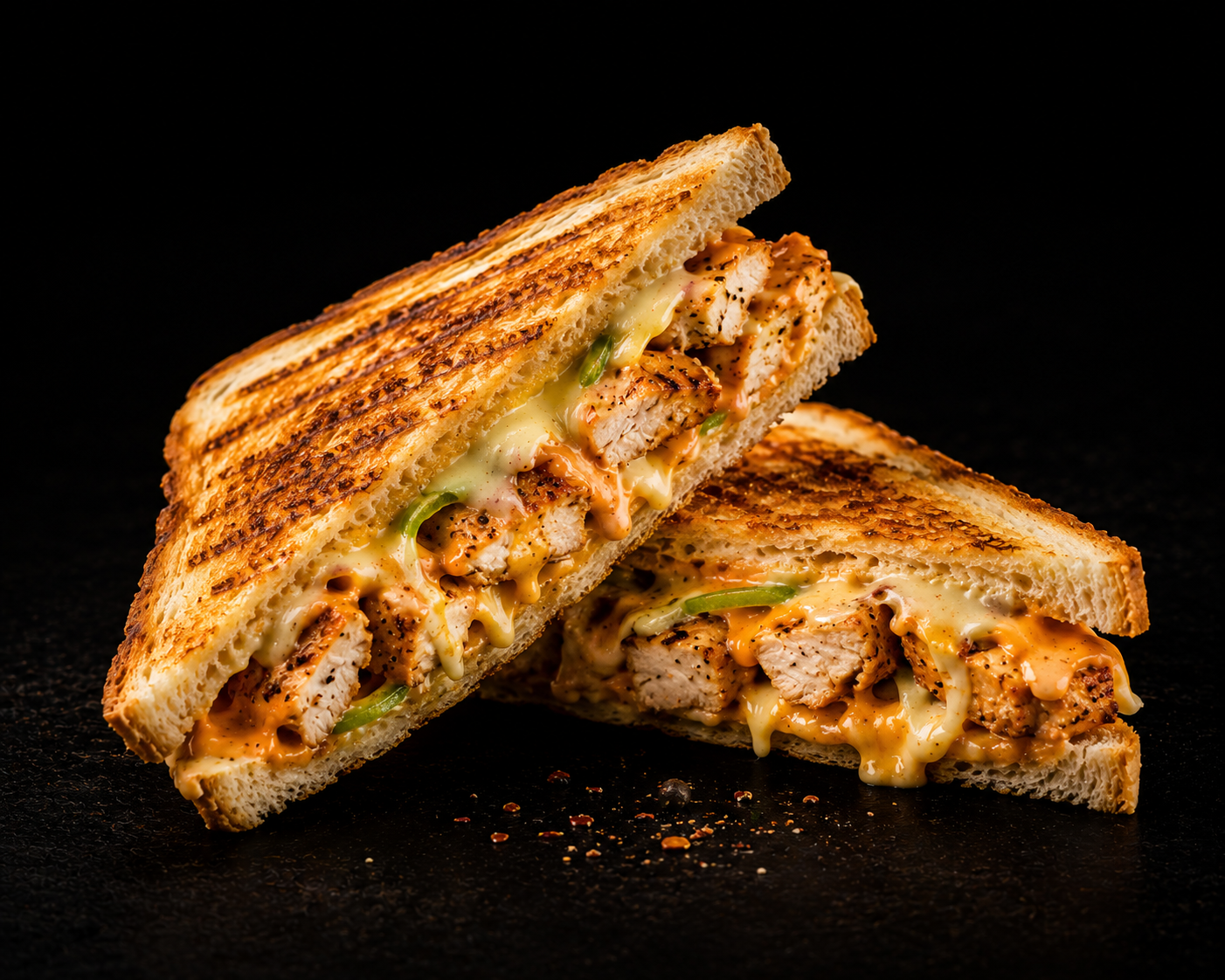 CHICKEN CHEEZ SANDWICH