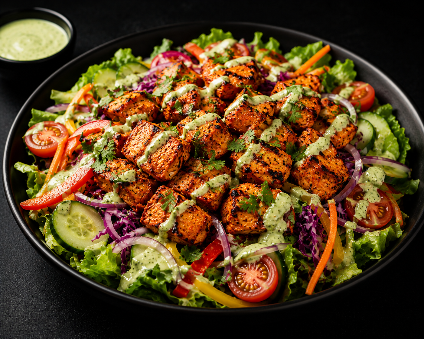 CHICKEN TIKKA SALAD