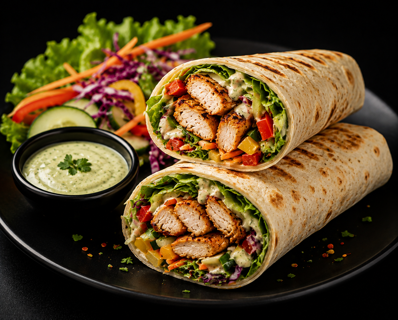 CHICKEN VEGI WRAP