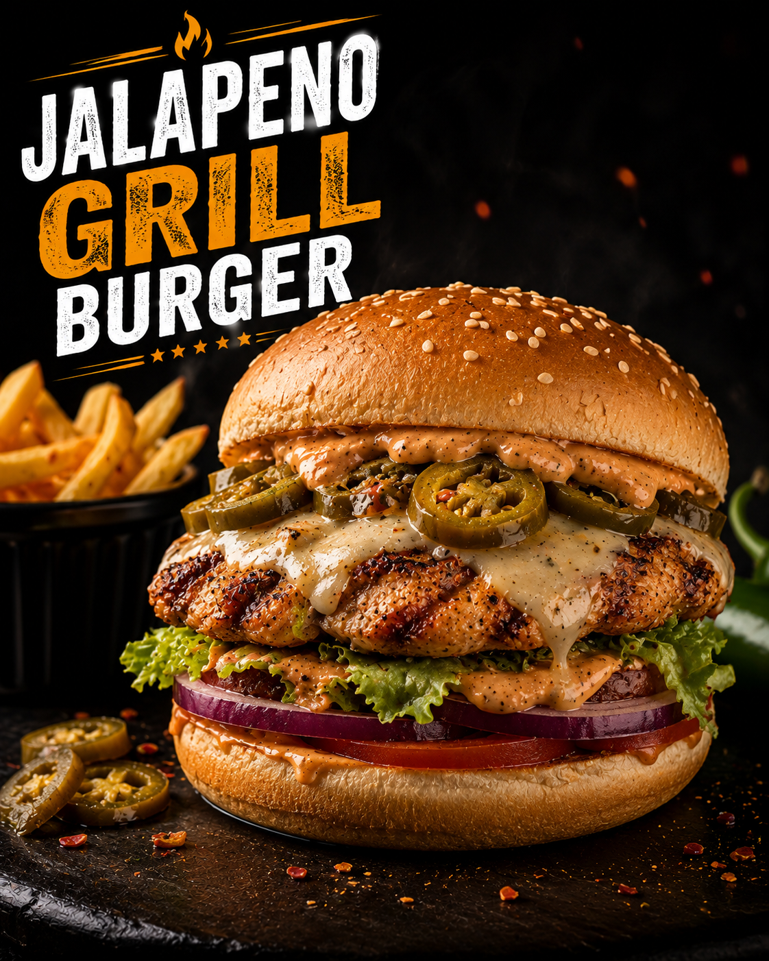 JALPENO GRILL BURGER